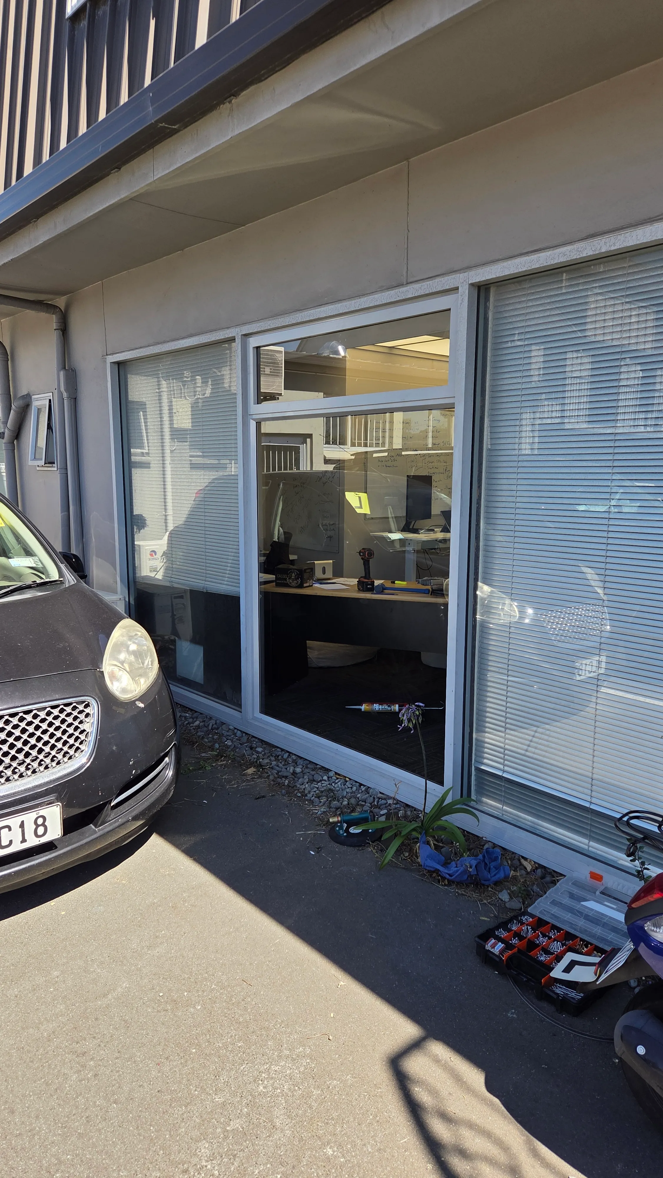 Residential aluminium job in Christchurch